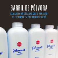 E1: Ela sabia há décadas que o amianto se escondia em seu talco de bebê