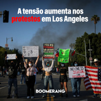 T15E1: A tensão aumenta nos protestos em Los Angeles
