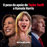 T13E2: O peso do apoio de Taylor Swift a Kamala Harris