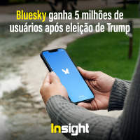 T18E2: Bluesky ganha 5 milhões de usuários após eleição de Trump