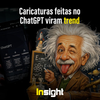 T21E6: Caricaturas feitas no ChatGPT viram trend