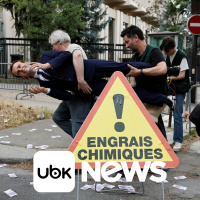 MUNDO - Greenpeace remove estátua de cera de Macron em protesto a comércio da França com a Rússia