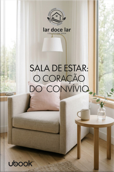Doce lar: o guia completo para você renovar seu espaço! Vol. 2: Sala de Estar: O Coração do Convívio 